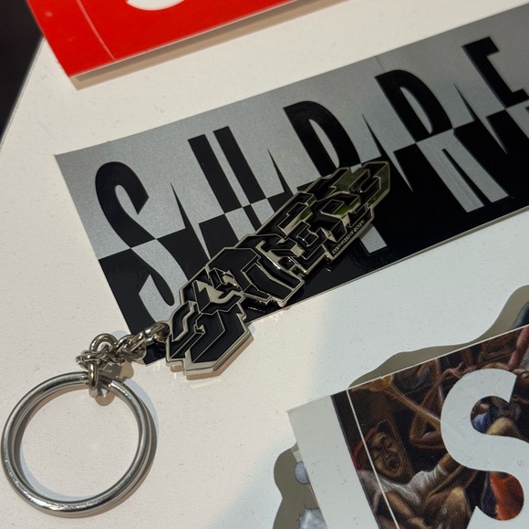 Supreme Other - Supreme Delta Logo Keychain Black